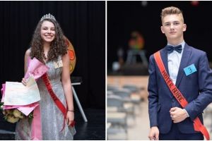 FOTO. Balul Bobocilor la Liceul Tehnologic „Ștefan Manciulea” din Blaj: Bărbat Natalia şi Chiorean Marian au fost aleşi Miss şi Mister Boboc – 2019