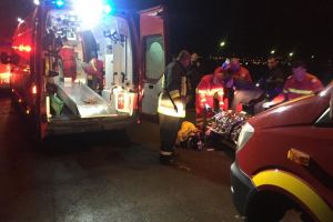 A rămas fără un picior după ce a încercat să se urce în tren