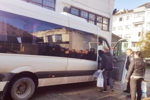 Buletinele de vot, transportate sub pază la secţiile de votare din tot judeţul (FOTO)