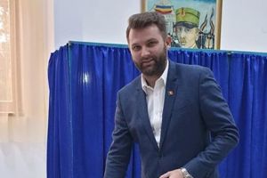 FOTO: Ciprian Belean (PNL), vot pentru ”o viaţă mai bună oamenilor din Rîciu”