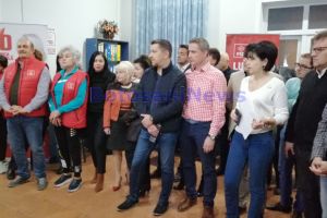 FOTO& VIDEO! Atmosferă încărcată la sediul PSD Botoşani. Doina Federovici: În turul doi, ambii candidaţi pornesc pe picior de egalitate