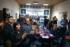 FOTO&VIDEO. Bucurie mare la PNL Satu Mare! Liberalii au primit cu entuziasm rezultatele