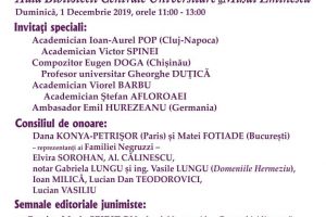 „Premiile Naţionale Negruzzi” pe 1 decembrie