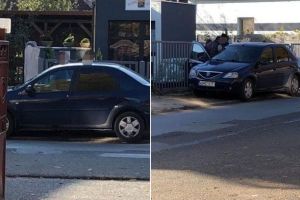 FOTO/ Știrea ta: Tineri, amendaţi de poliţişti locali în CIVIL pentru că fumau şi aruncau chiştoace în faţa unui liceiu din Alba Iulia