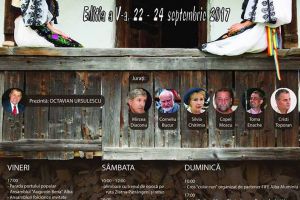 22-24 septembrie: Festivalul Internaţional de Film Etnografic (FIFE) Zlatna, ediţia a V-a. Proiecţii, paradă a portului popular, plimbare cu ”Crăiţa” şi spectacole muzicale. PROGRAMUL