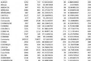 Rezultatele finale: Iata cum s-a votat in fiecare localitate din judetul Constanta (document) 
