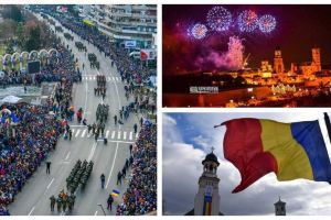 PROGRAMUL de ZIUA NAȚIONALĂ, 1 DECEMBRIE 2019, în Capitala Marii Uniri. 101 ani de la Marea Unire: Paradă militară, depuneri de jerbe şi coroane, concerte şi cântece patriotice, focuri de artificii