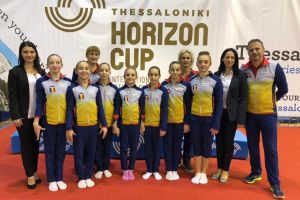 Noi orizonturi, noi performante!“:  Gimnaste constantene, pe podium si la Cupa Horizon, din Grecia. Romania, in top! (galerie foto)