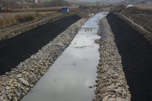 Regularizarea cursurilor de apă, un dezastru. Ecologiştii cer schimbarea soluţiei tehnice