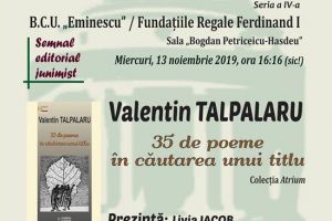 Lansare volum „35 de poeme în căutarea unui titlu”