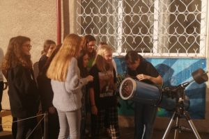 Tranzitul planetei Mercur, urmarit la Liceul Teoretic Ovidius Constanta (galerie foto)