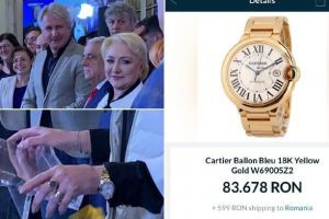 Florin Roman, liderul deputaţilor PNL: Viorica Dăncilă nu a trecut în declaraţia de avere ceasul de aur, echivalentul a 119 pensii