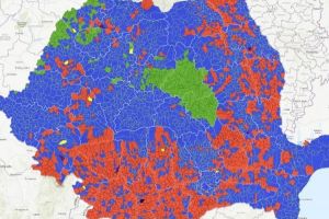 Hartă: Cum au votat botoşănenii în fiecare localitate din judeţ