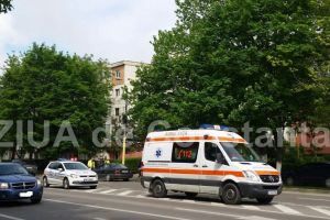 Pieton ranit in urma unui accident rutier produs pe Șoseaua Mangaliei din Constanta