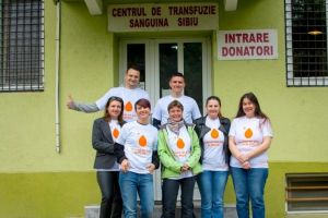 Sibienii, invitaţi să doneze sânge – Și cei de la Filiala Plus Sibiu merg