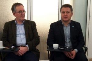 Ambasadorul Marii Britanii la Bucuresti, Andrew Noble, prezent in Baia Mare. Ce a vizitat impreuna cu Stefan Darabus