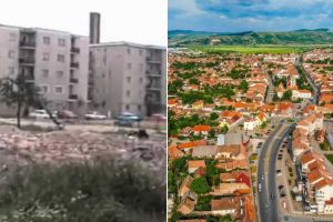 VIDEO| Renaşterea unui oraş din Alba: Cum arată azi faţă de cum era acum aproape 30 de ani