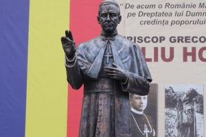 Moaştele Fericitului Cardinal Iuliu Hossu, episcop martir pentru credinţă, la Bistriţa