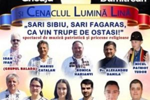 „Sari Sibiu, sari Făgăraş, că vin trupe de ostaşi!“, la Casa de Cultură din Făgăraş
