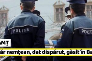 NEAMȚ: Tânăr din Neamţ, dat dispărut, găsit în Bacău