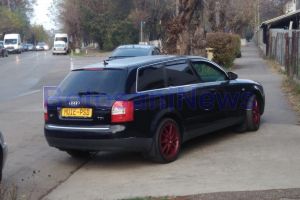 Proprietarul maşinii cu număr de înmatriculare „M..e PSD”, sancţionat de poliţişti