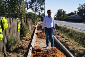 Primarul  comunei Dragodana a semnat contractul de gaze naturale