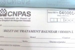 Comunicat de presă – Locuri disponibile în staţiuni de tratament balnear