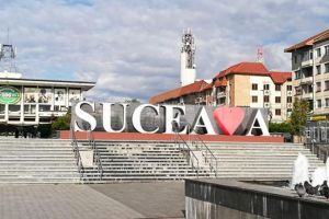 Mesaj luminos „Iubesc Suceava”, în centrul municipiului, din 28 noiembrie