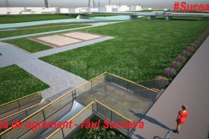 Firmele General Construct şi Art Peisaj vor amenaja zona de agrement de pe malul râului Suceava