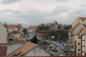 VIDEO FOTO Astrid Fodor ”Traficul în zonă se va linişti. Sibieni să vină pe jos sau cu autobuzul”