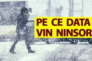 E oficial! Pe ce dată va începe să ningă în toată România, inclusiv în Ploiesti