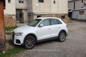 Audi Q3 cautat de autoritatile din Italia, descoperit in Borsa