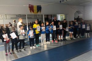 Si-au incrucisat sabiile pentru titlul de Campion Judetean:   Tinerii scrimeri ai Clubului Sportiv Victoria Cumpana, pe podium