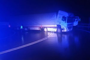 Trafic de coşmar pe DN1, din cauza unui camion defect