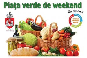 „Piaţa verde” în weekend pe bulevardul Ștefan cel Mare