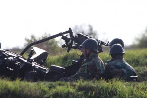 Militarii din Republica Moldova, stagiu de pregatire la Poligonul de Trageri de la Capu Midia