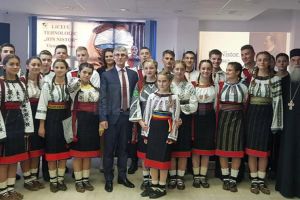 Comemorarea istoricului bucovinean Ion Nistor, la liceul din Vicovu de Sus