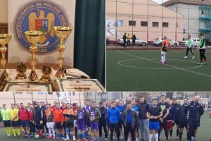 Peste 130 de poliţiştii din judeţul Alba, s-au confruntat pe terenul de fotbal la  ce-a de-a V-a ediţie a turneului de fotbal dedicat memoriei fostului poliţist şi fotbalist Iani Mitracu