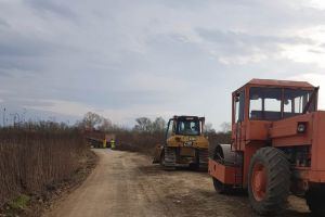 Drumul judeţean Sânpetru German – limită judeţ Timiş, construit de la zero