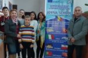 ,,JOYFULL SCHOOL”, prima sesiune de lucru a proiectului ERASMUS+, la Școala Gimnazială ,,Constantin Gerotă” Calafat