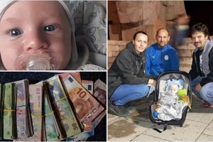 Solidaritate. Careienii au strâns peste 13.000 lei pentru Noel, bebeluşul ce suferă de o boală gravă