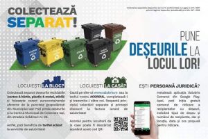 Importanţa colectării separate a deşeurilor