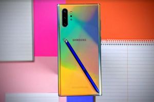 Profilul utilizatorului unui telefon Samsung Galaxy Note 10 Plus