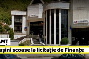 NEAMȚ: Trei maşini scoase la licitaţie de Finanţe
