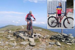 Eszti, în vârf! Tânăra orădeancă Eszter Bereczki este cea mai bună ciclistă montană din ţară: Află-i povestea! (FOTO)
