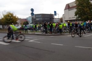 VIDEO: Protest al bicicliştilor la Târgu-Mureş