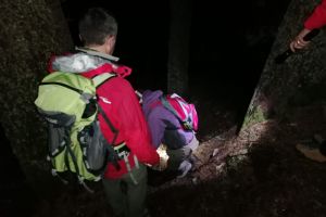 2 turişti au rămăs blocaţi în Canionul Horoabe din Munţii Bucegi