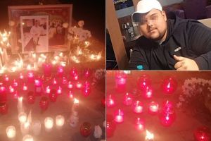FOTO. Lumânări în faţa clubului unde a murit tânărul de 19 ani