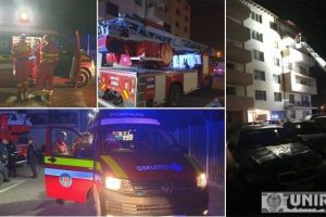 FOTO. Femeie de 54 de ani găsită în comă într-o locuinţă din Alba Iulia. Pompierii au fost chemaţi să intervină pentru deblocarea uşii
