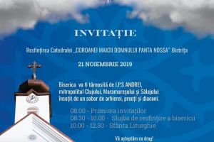 Biserica de la Coroana va fi resfinţită de trei ierarhi